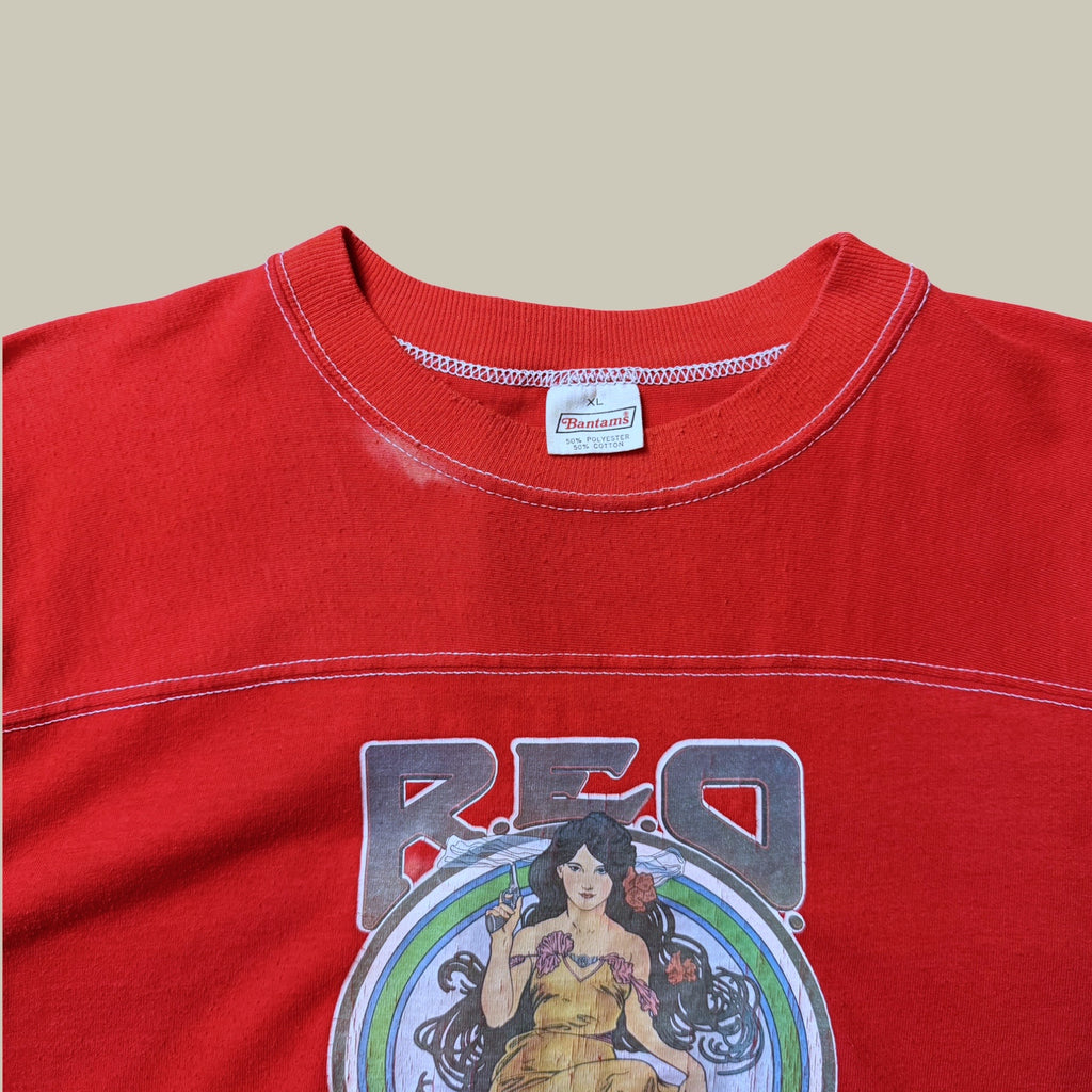 REO Speedwagon TOUR T-SHIRT · CIRCA EARLY 1980S