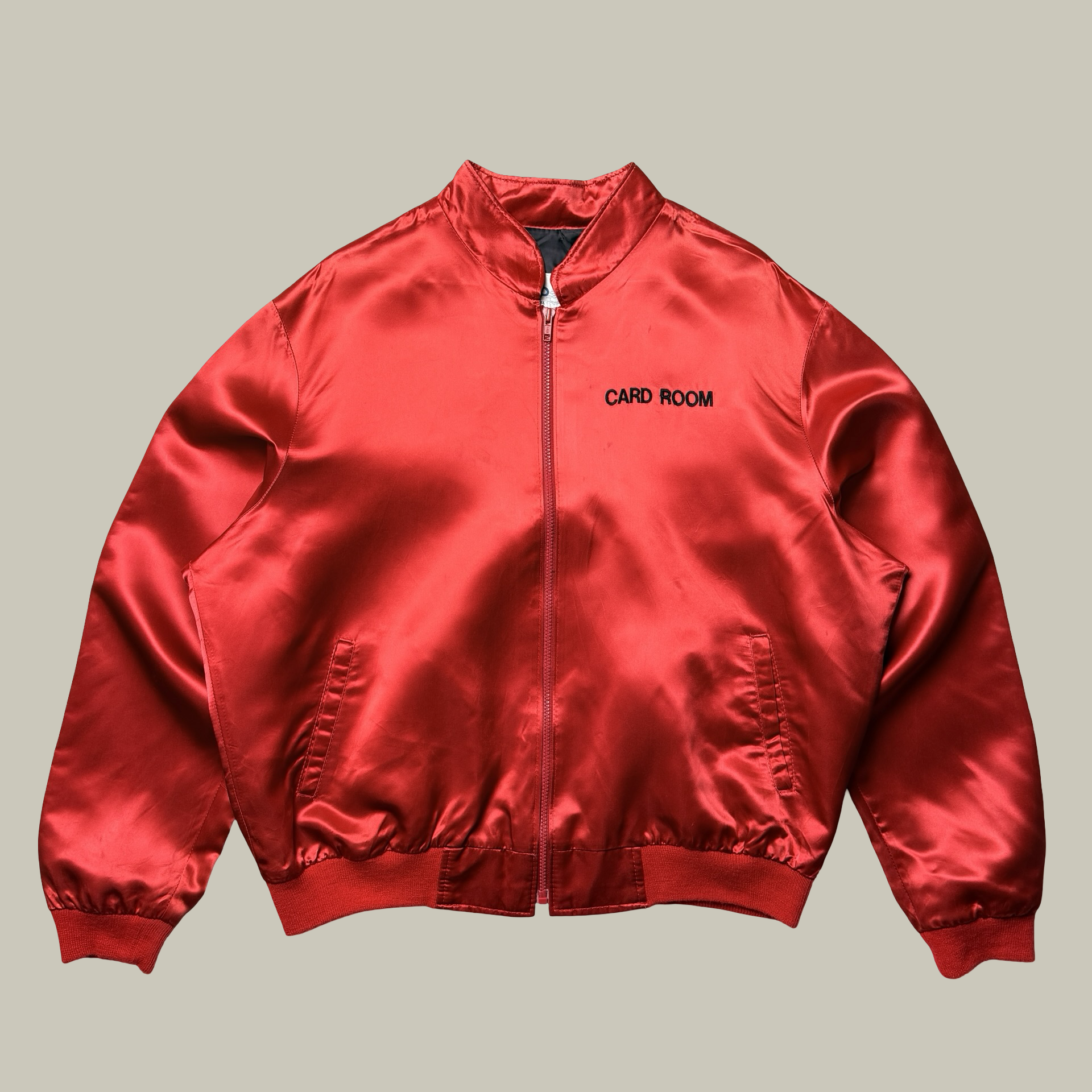 70’s UNION PLAZA SATIN BOMBER