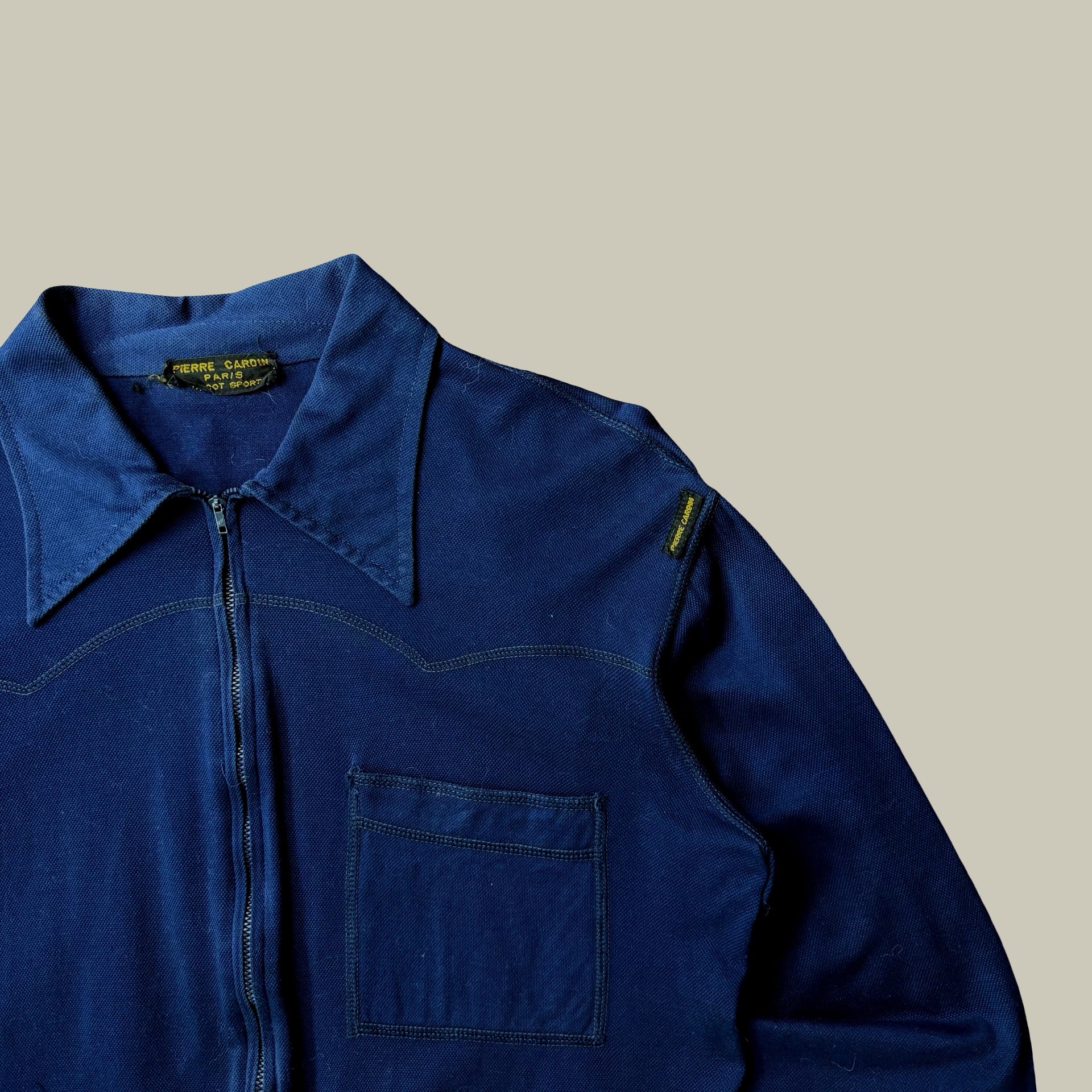 PIERRE CARDIN “TRICOT SPORT” ZIP JACKET