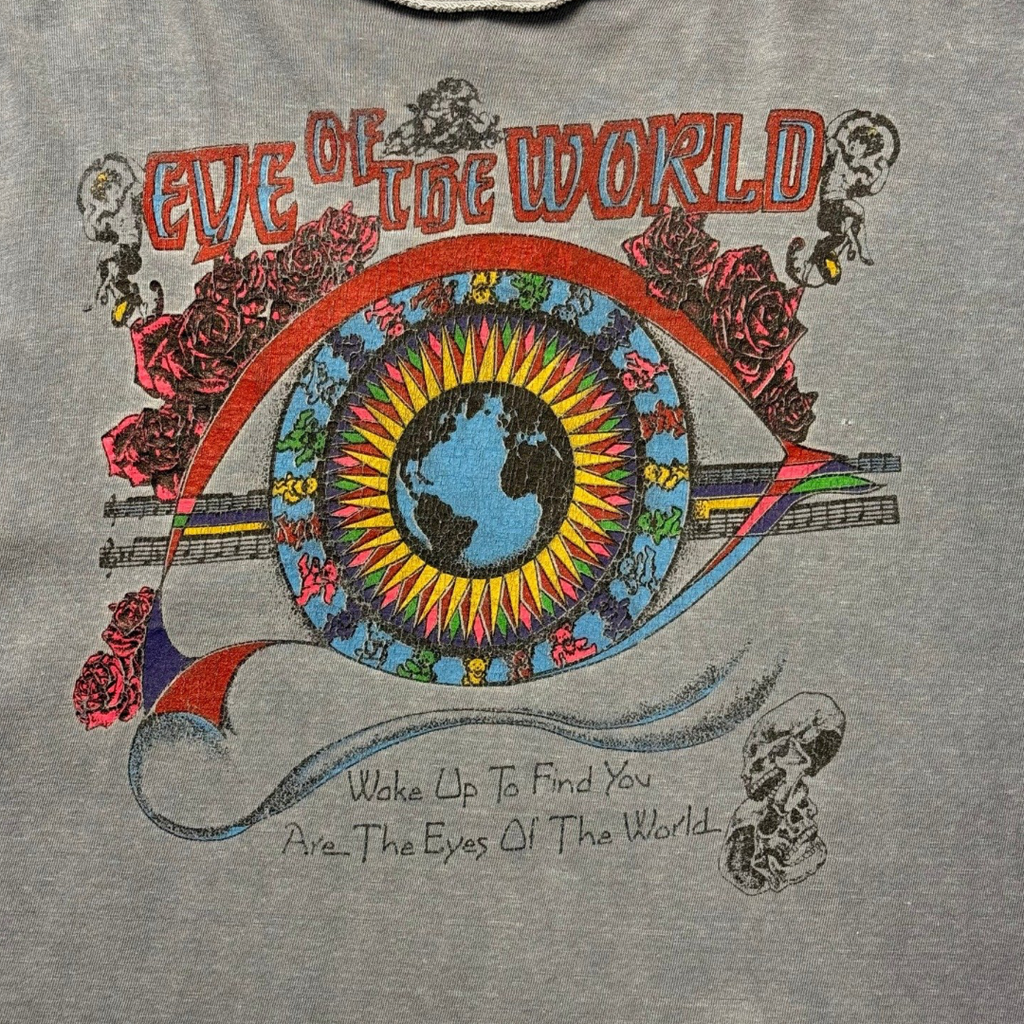 GRATEFUL DEAD 1993 SUMMER TOUR LOT LONG SLEEVE TUFF TEE CIRCA 1987