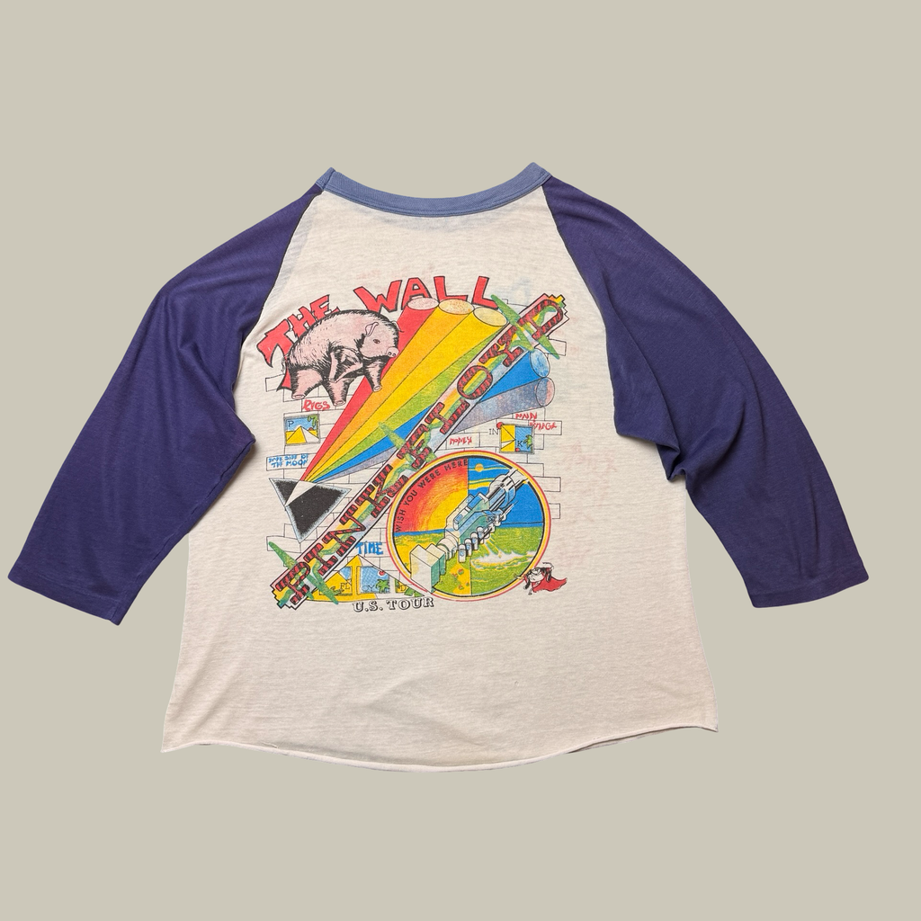 PINK FLOYD “THE WALL” ERA RAGLAN SHIRT