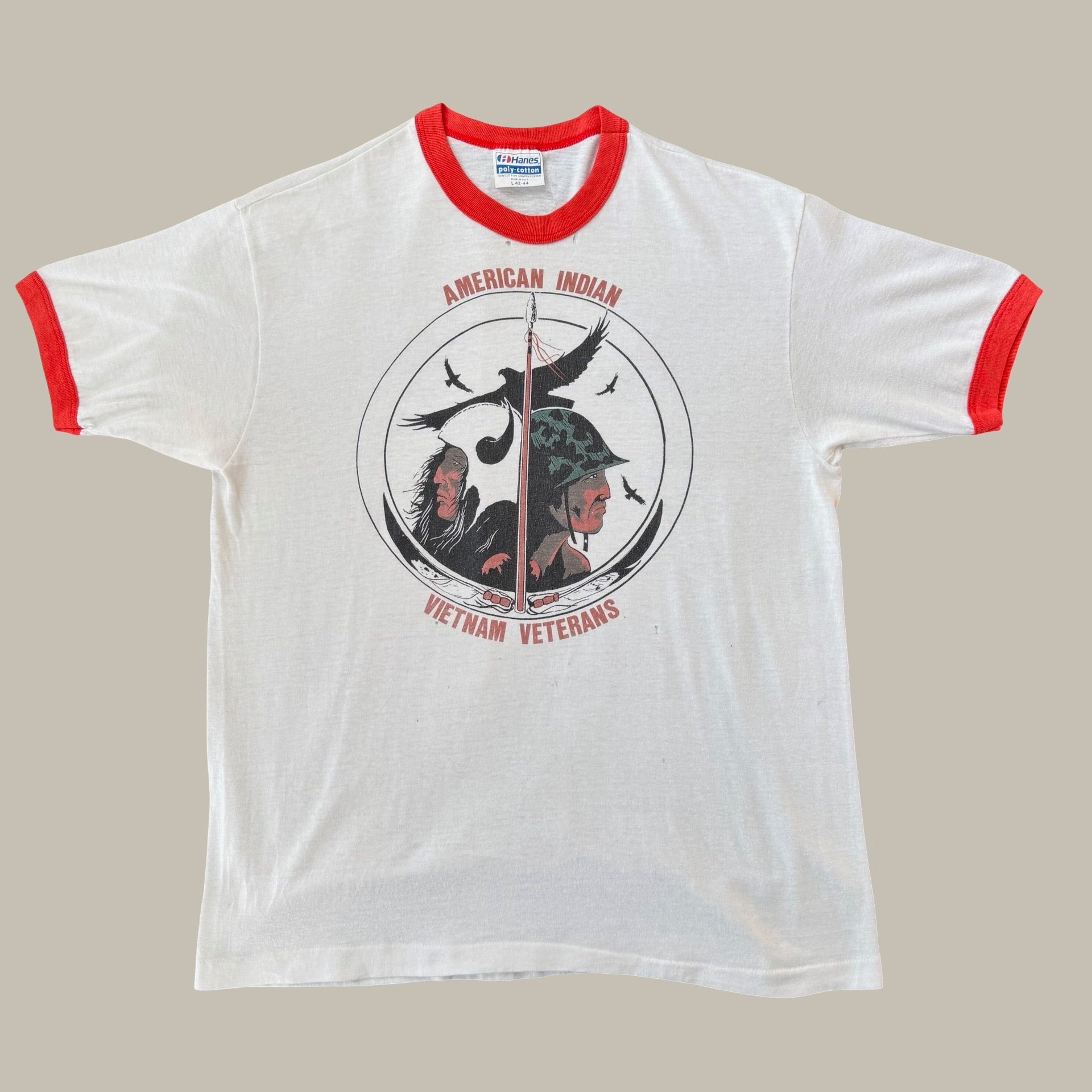 VIETNAM VETERAN HANES RINGER