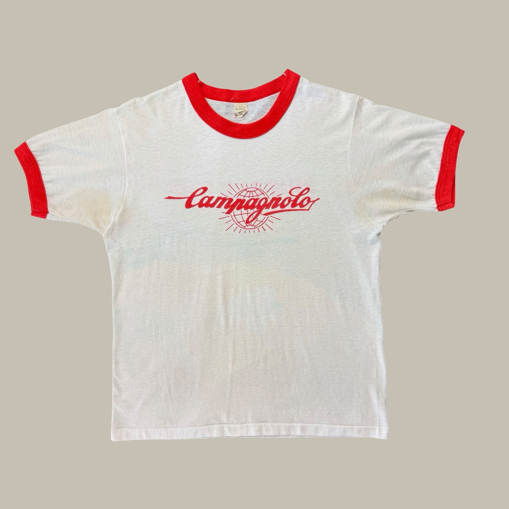 PATIO BIKE SHOP CAMPAGNOLO RINGER T-SHIRT · CIRCA 1970S-1980S