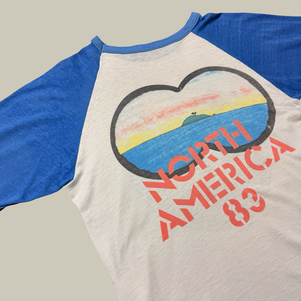 MEN AT WORK 83’ NORTH AMERICAN TOUR RAGLAN SHIRT