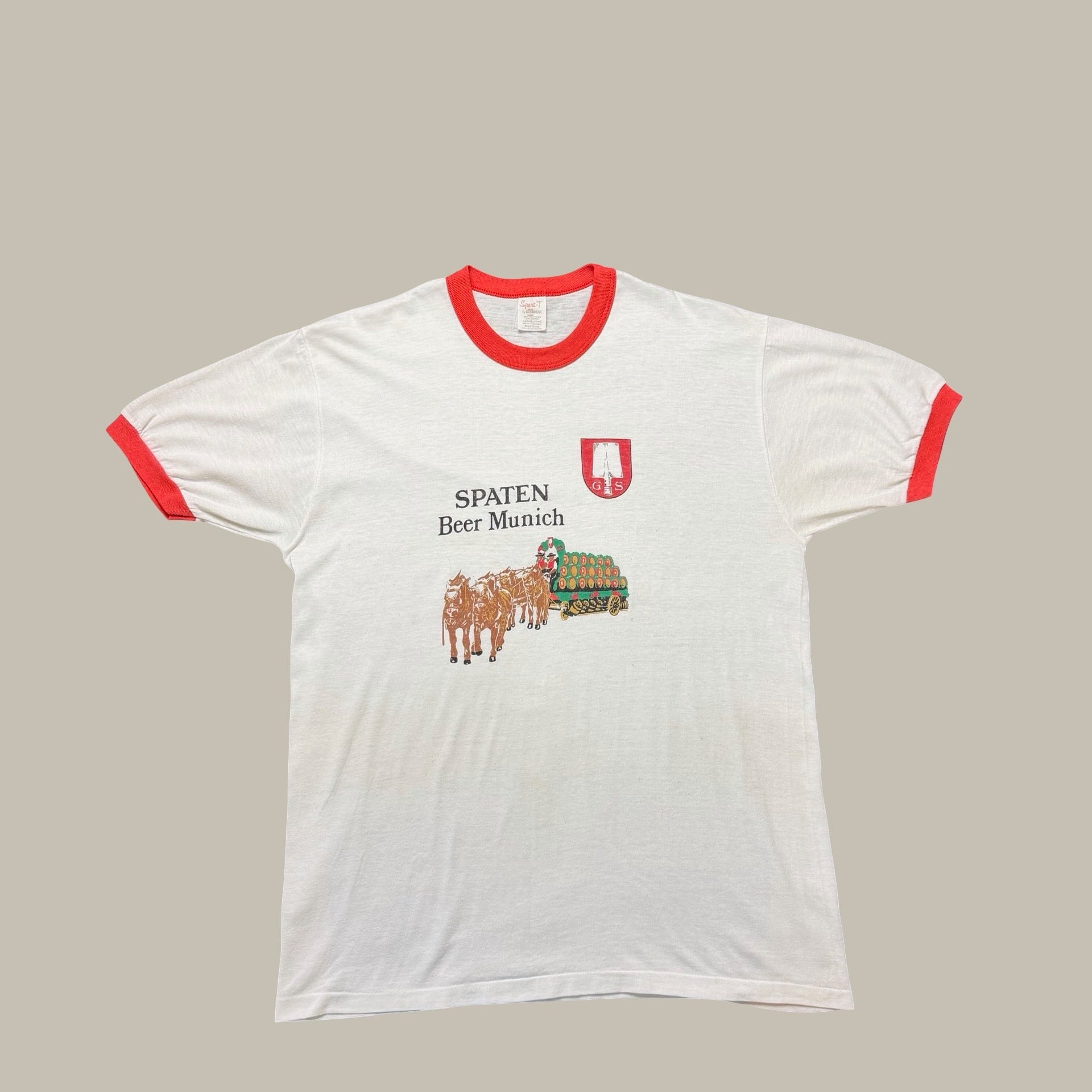 SPATEN BEER MUNICH RINGER T-SHIRT