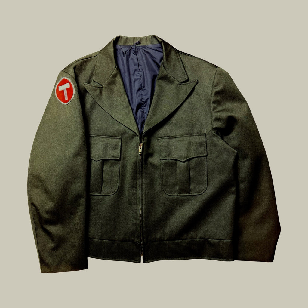 TEAMSTERS LOCAL 753 MTA WOOL TRANSIT JACKET CIRCA MID 1960S