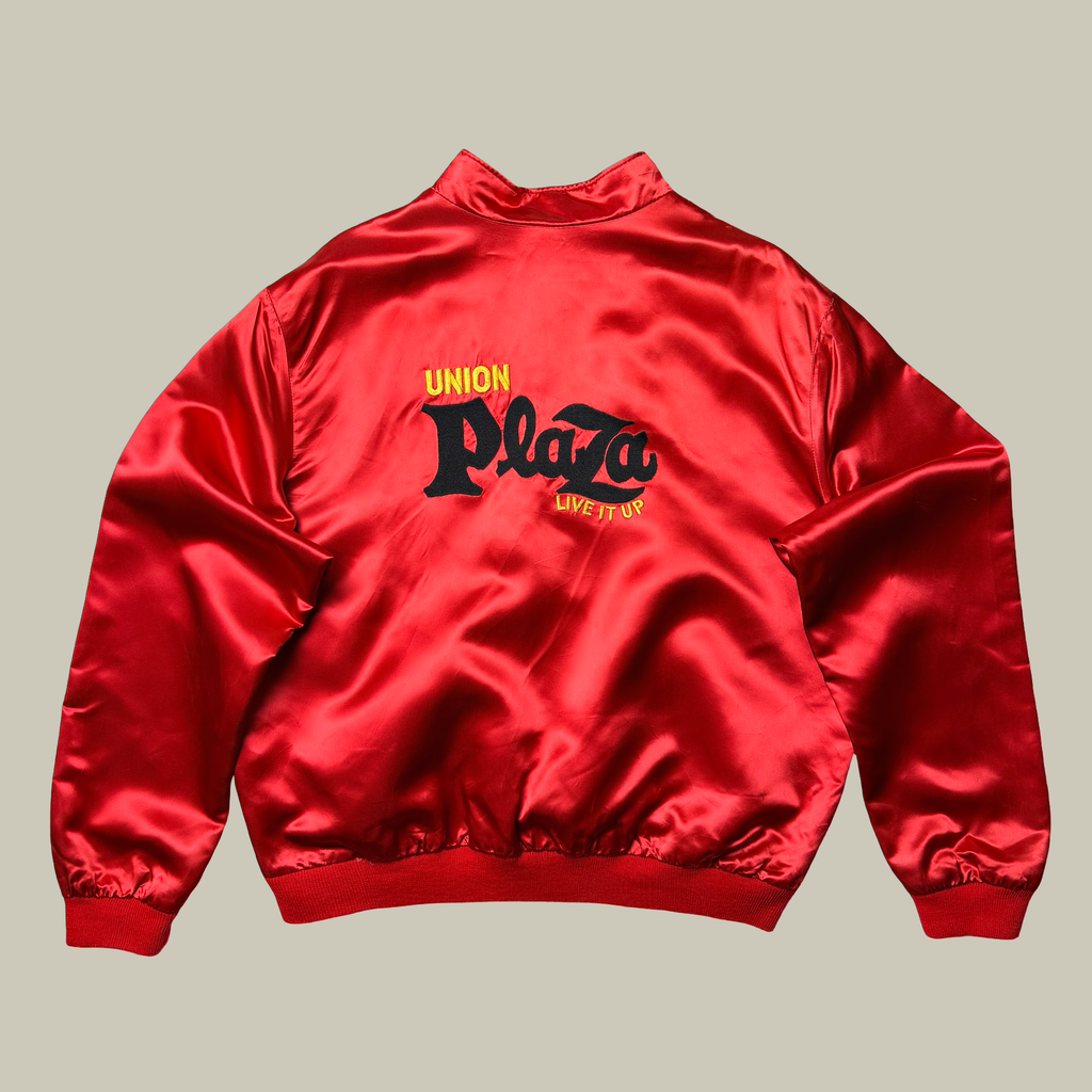 70’s UNION PLAZA SATIN BOMBER