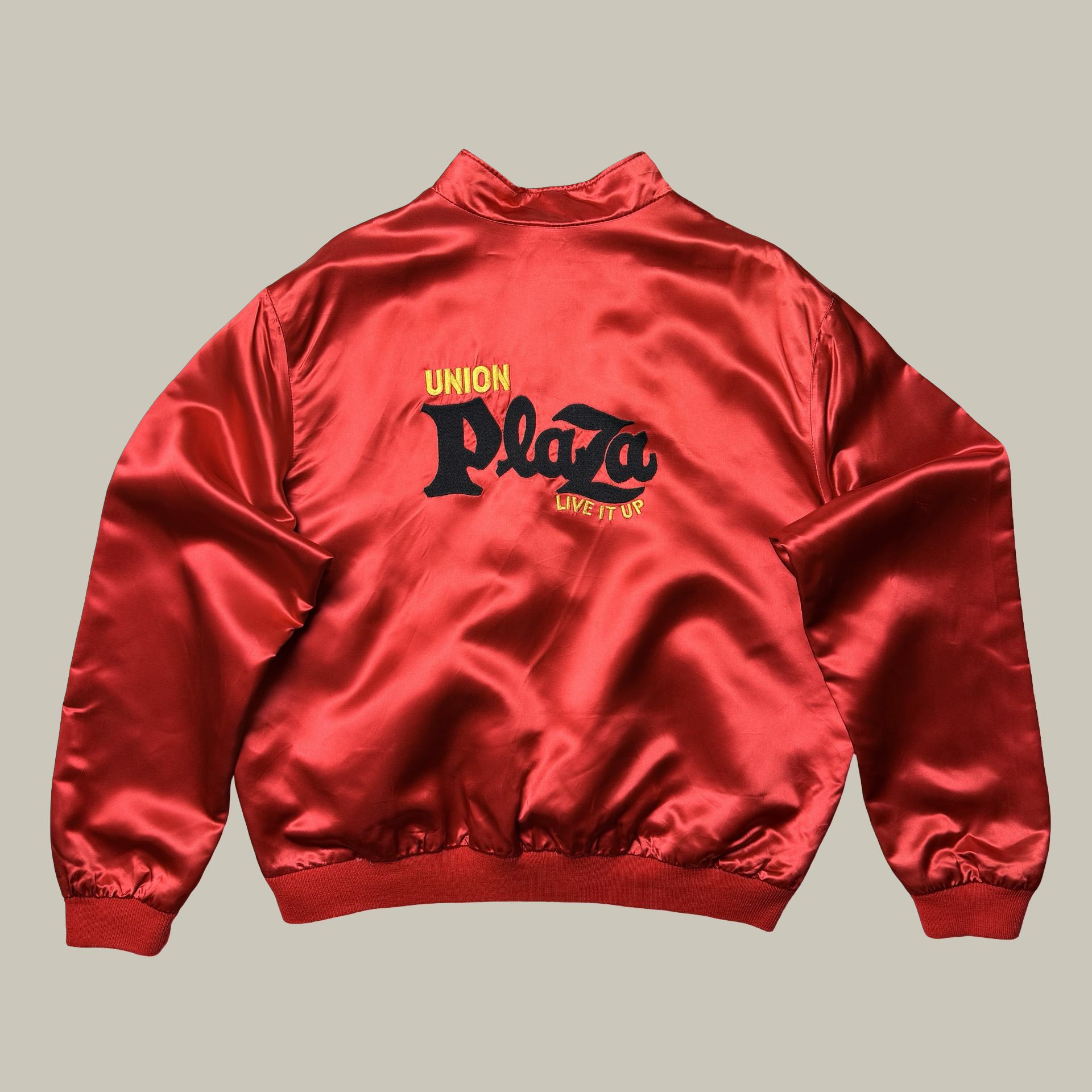 70’s UNION PLAZA SATIN BOMBER