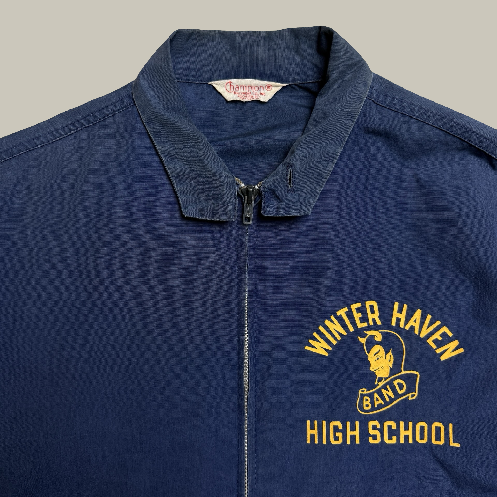 CHAMPION WINTER HAVEN HIGH SCHOOL BAND JACKET (CIRCA 1968–1971)