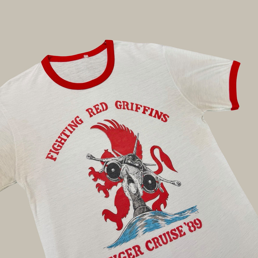 89’ FIGHTING RED GRIFFINS RINGER TEE