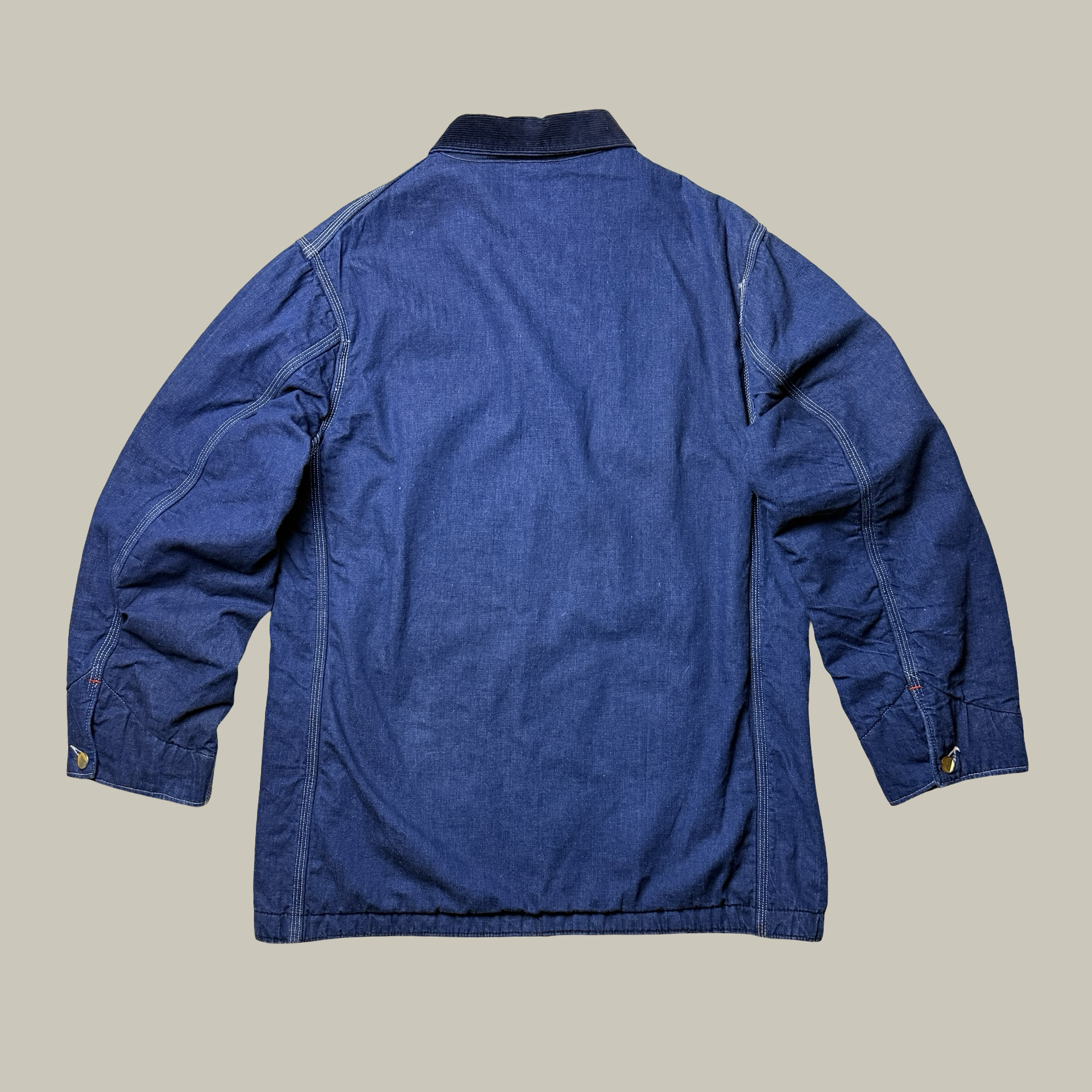 1940s SEARS ROEBUCK BLANKET-LINED DENIM CHORE COAT