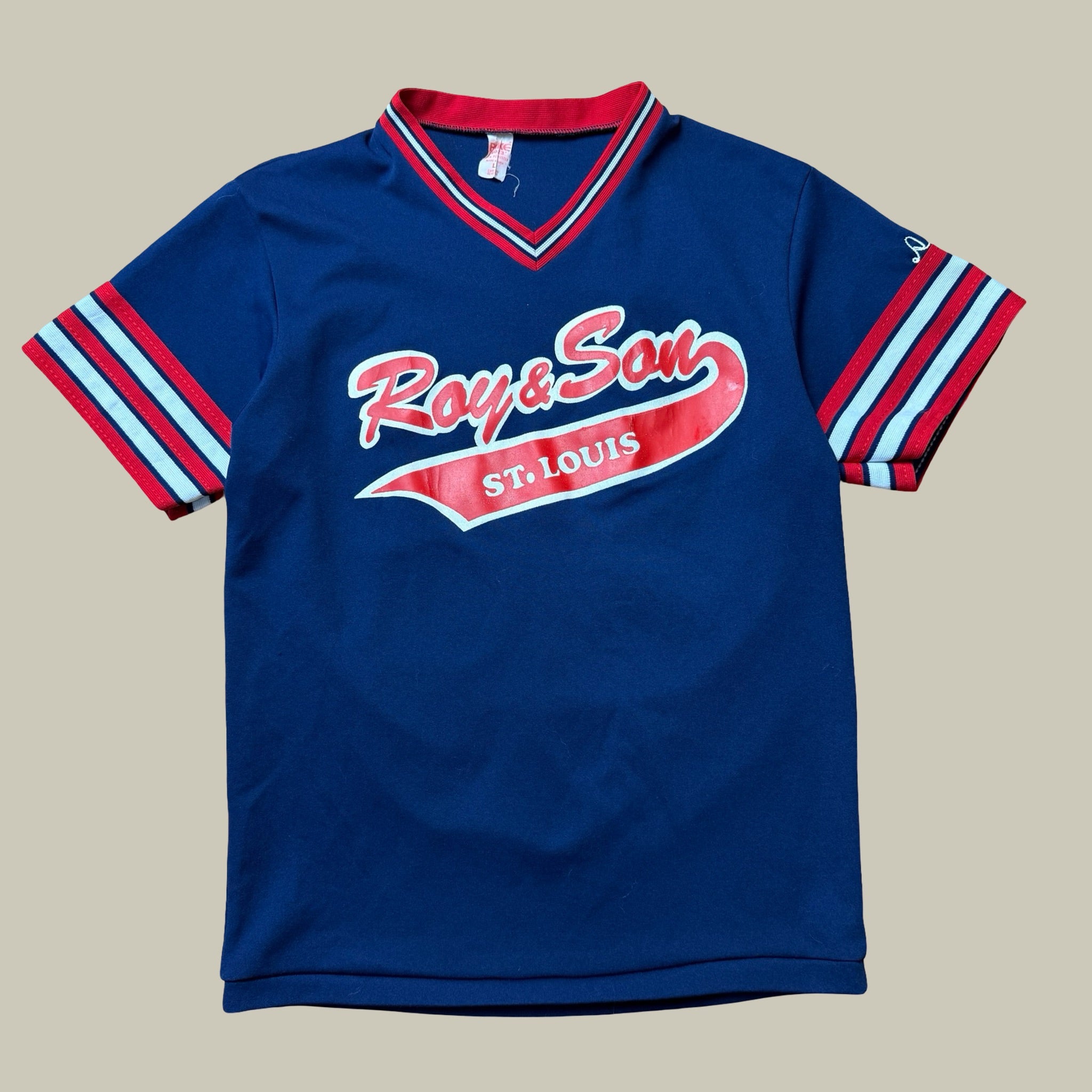 BIKE ROY & SON ST. LOUIS TEAM JERSEY CIRCA LATE 1970S