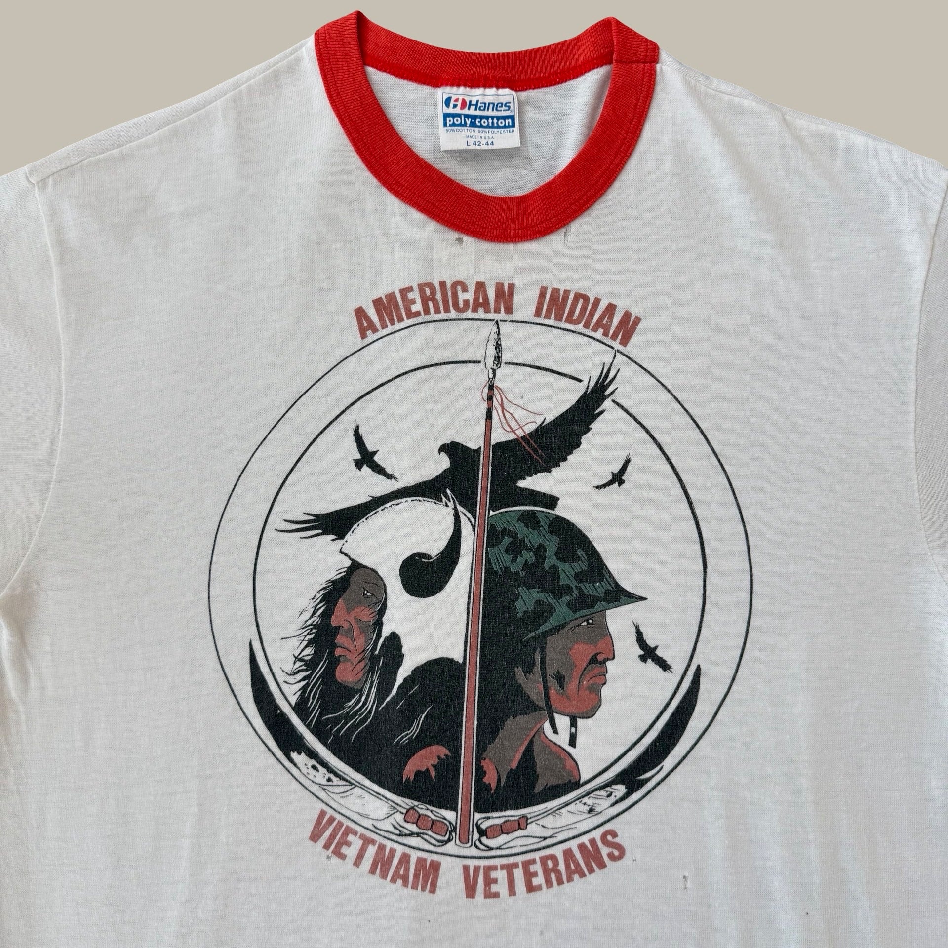 VIETNAM VETERAN HANES RINGER