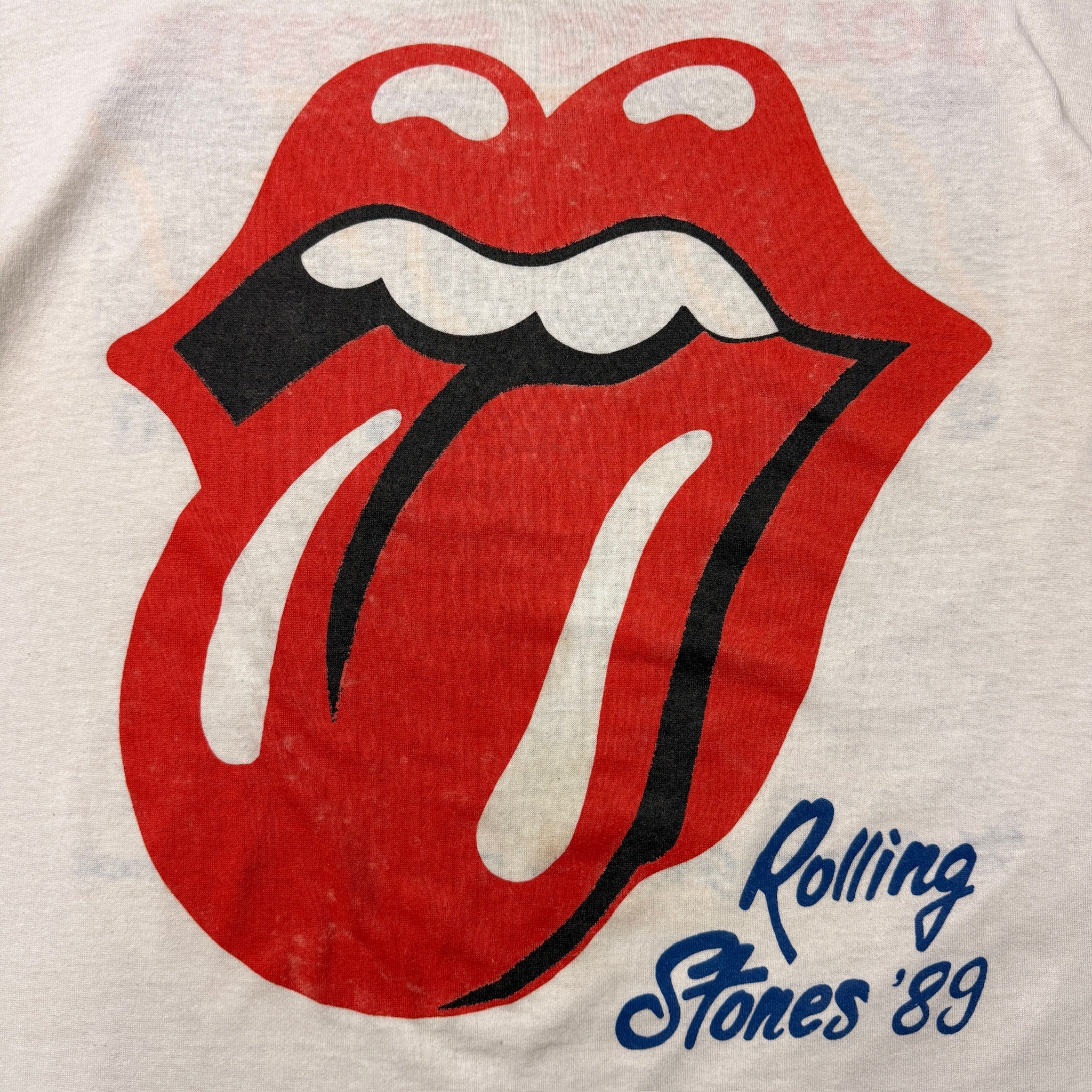 ROLLING STONES 1989 STEEL WHEELS TOUR T-SHIRT