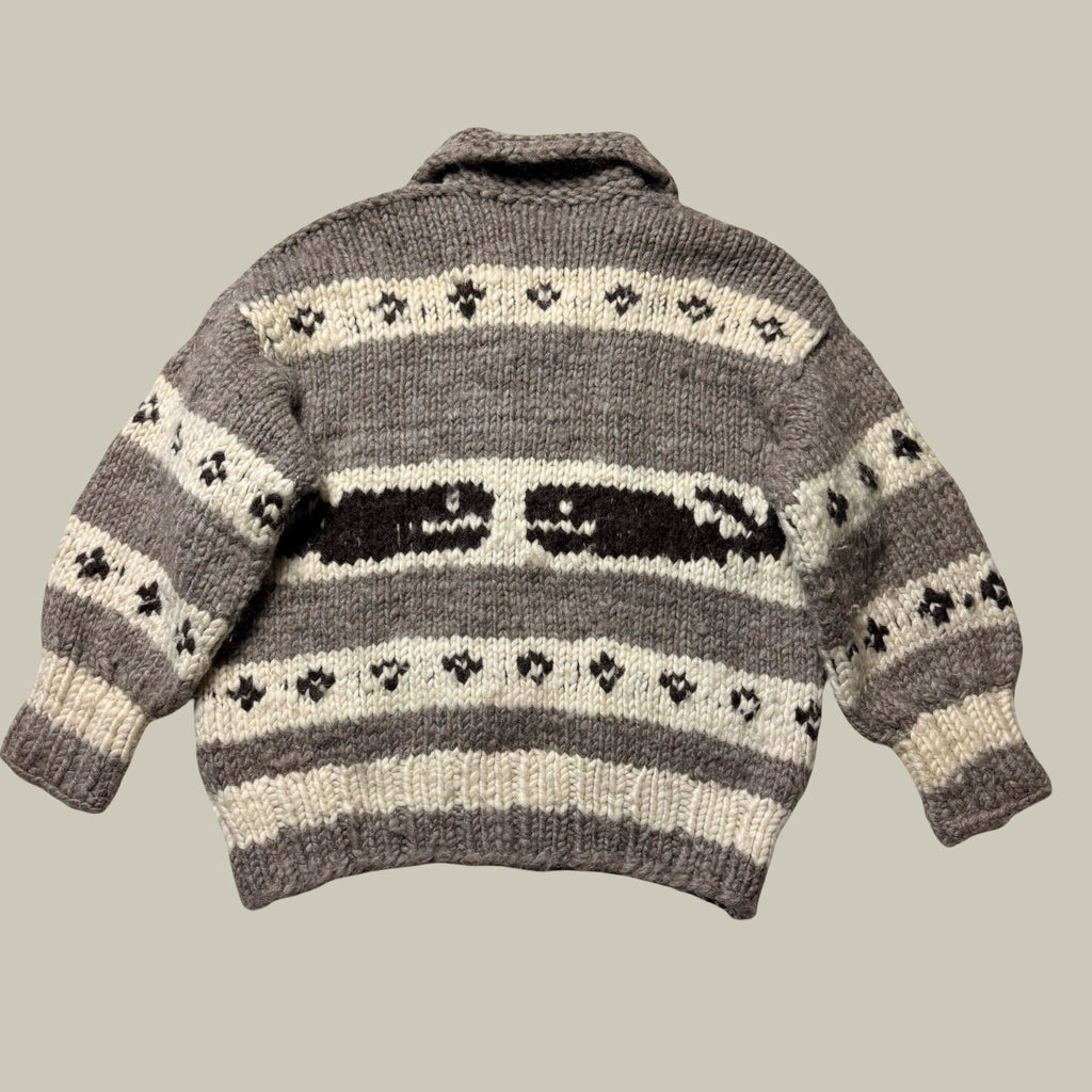 GENUINE MID CENTURY COWICHAN ORCA SWEATER