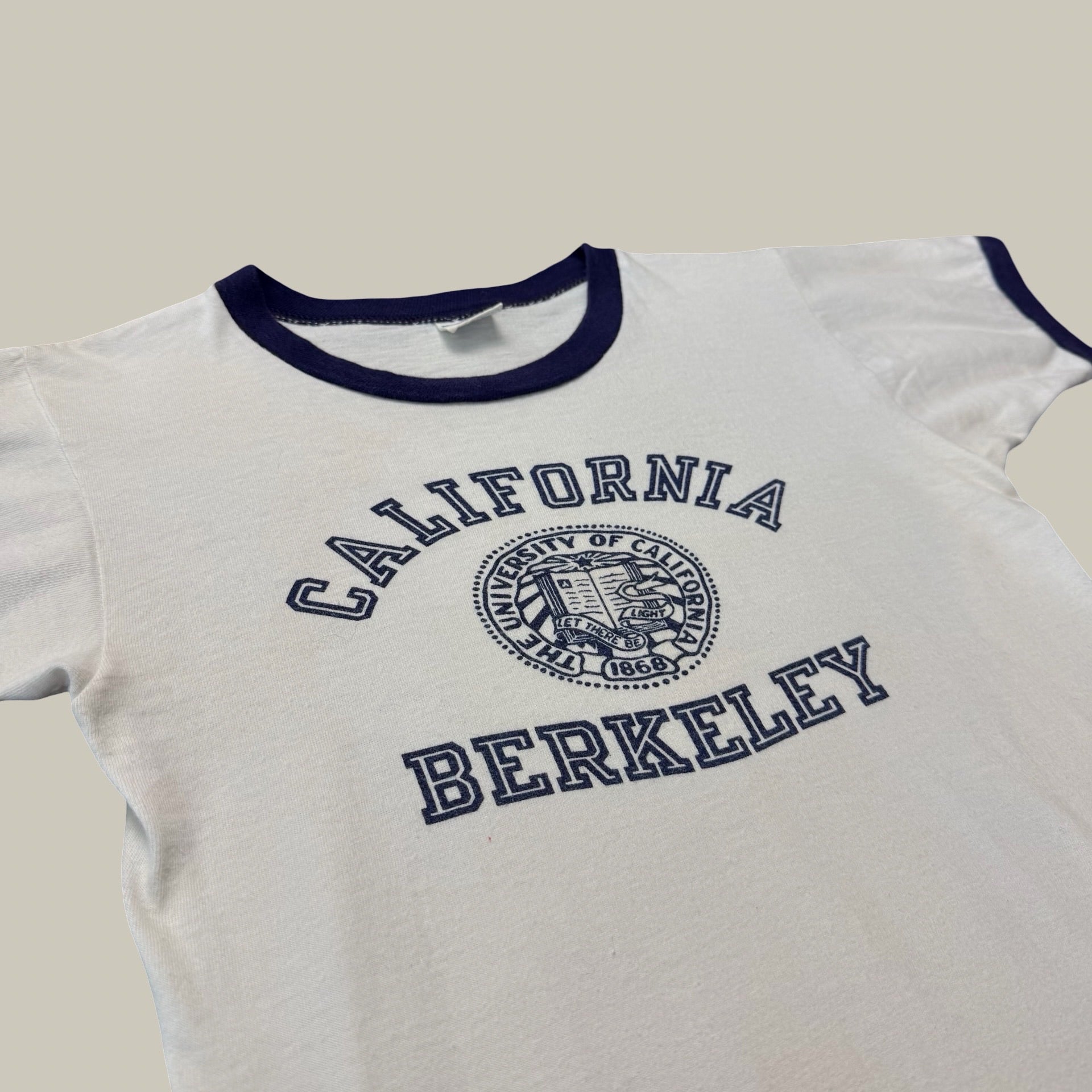 UNIVERSITY OF CALIFORNIA BERKELEY RINGER T-SHIRT