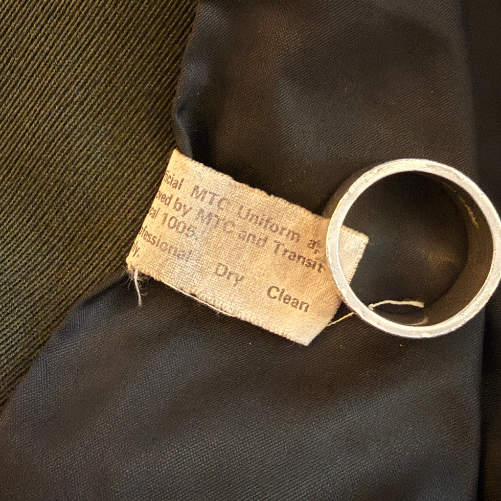 TEAMSTERS LOCAL 753 MTA WOOL TRANSIT JACKET CIRCA MID 1960S