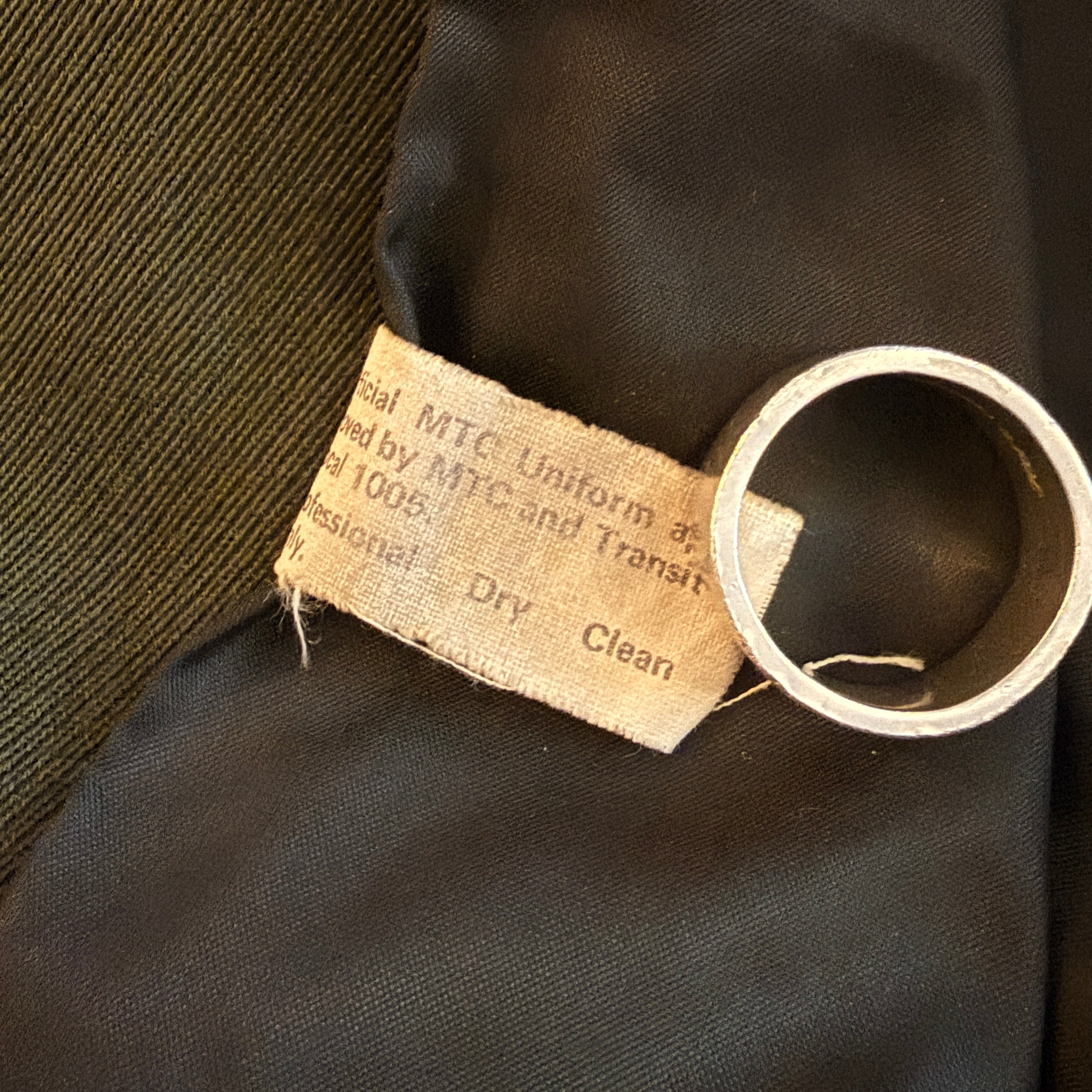 TEAMSTERS LOCAL 753 MTA WOOL TRANSIT JACKET CIRCA MID 1960S