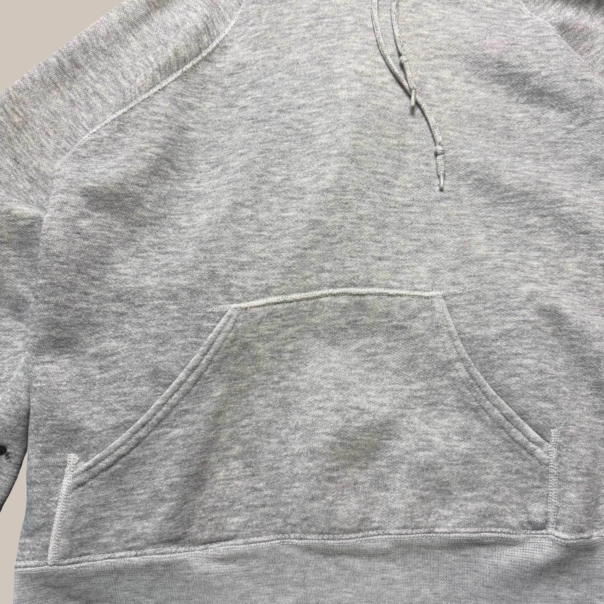 HEATHER GREY ATHLETIC HOODIE (1970s-1980s)
