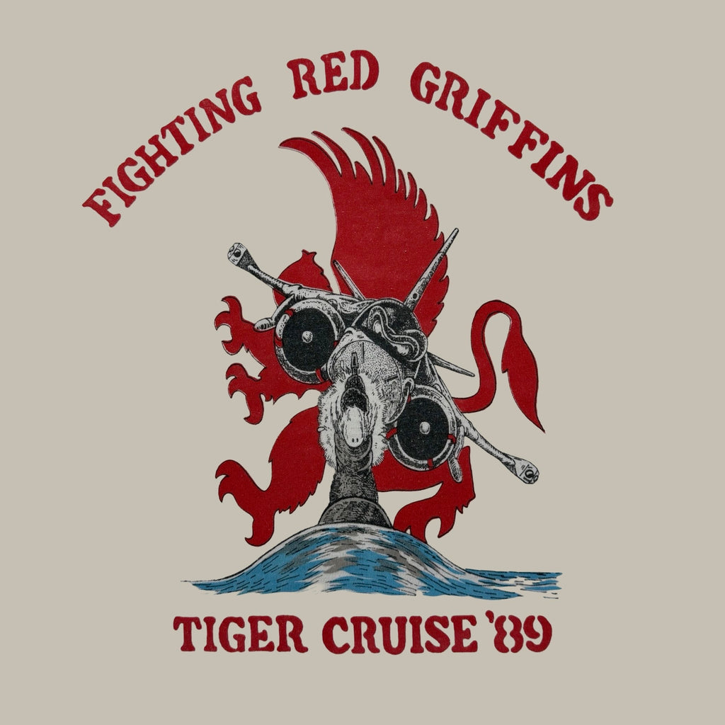 89’ FIGHTING RED GRIFFINS RINGER TEE