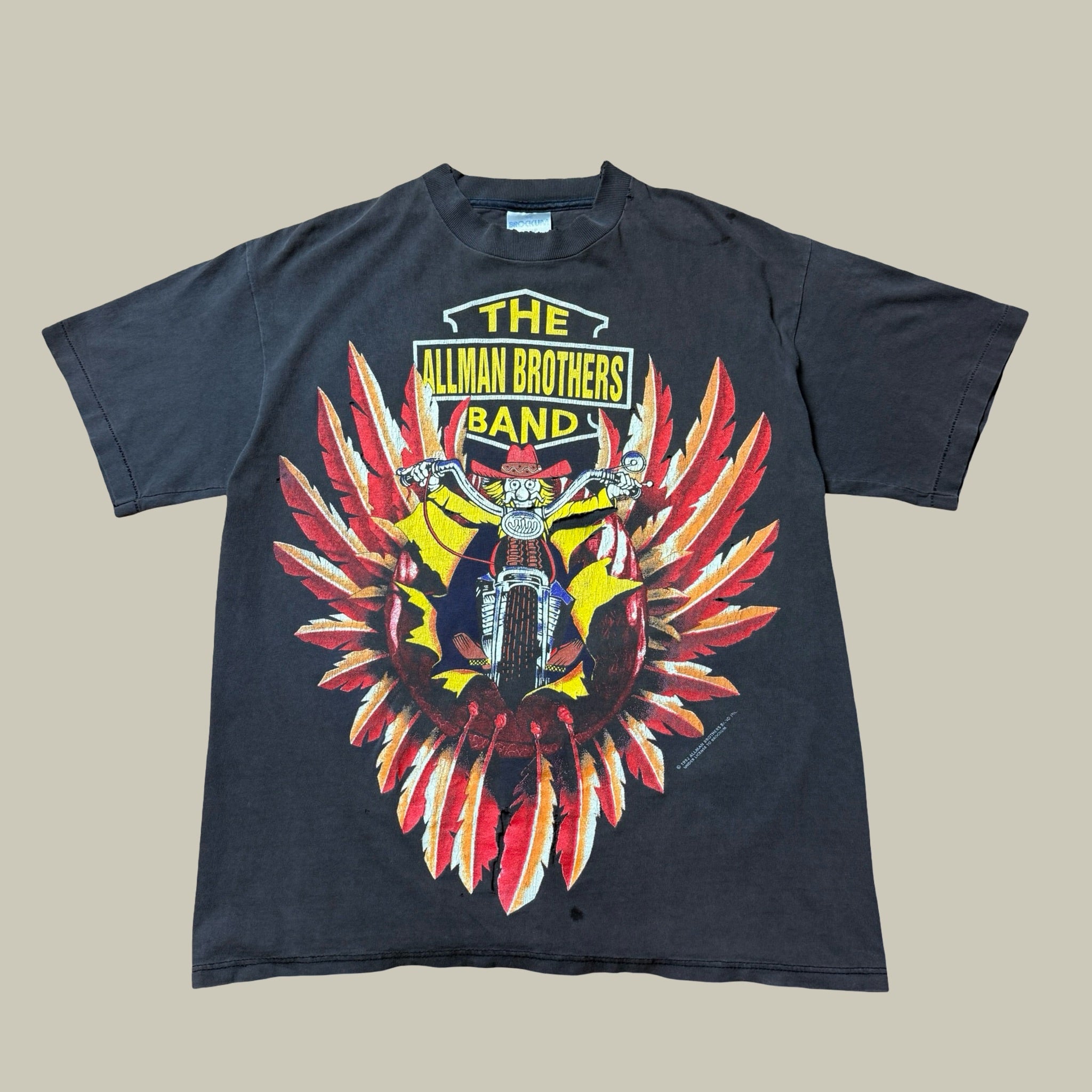 1992 ALLMAN BROTHERS BAND HARLEY TEE