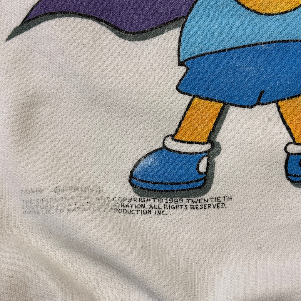 BARTMAN AVENGER OF EVIL CREWNECK SWEATSHIRT CIRCA 1989
