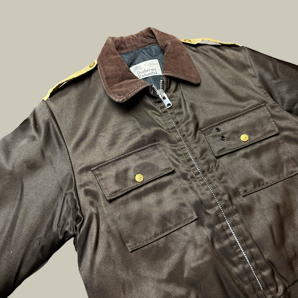 1960s–1970s UNIFORMS UNLIMITED FLIGHT-INSPIRED WORK JACKET