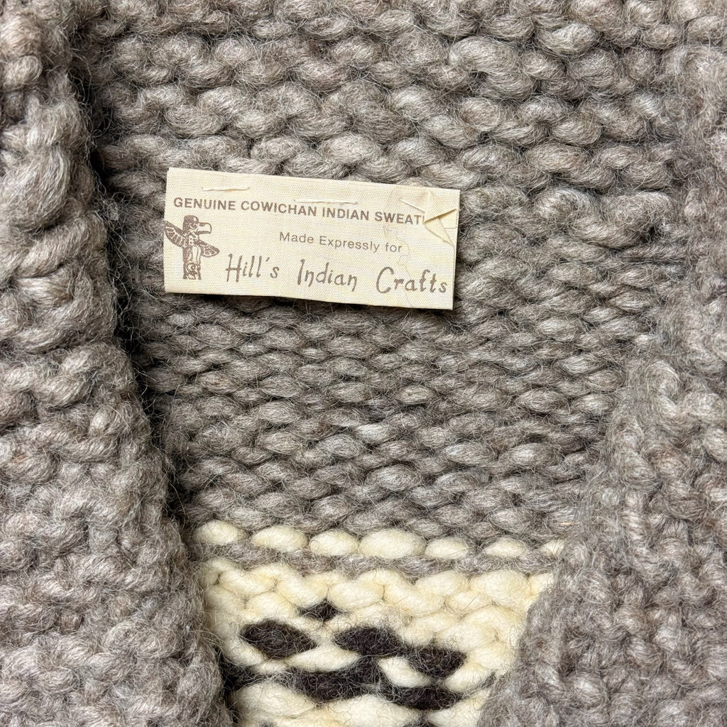 GENUINE MID CENTURY COWICHAN ORCA SWEATER