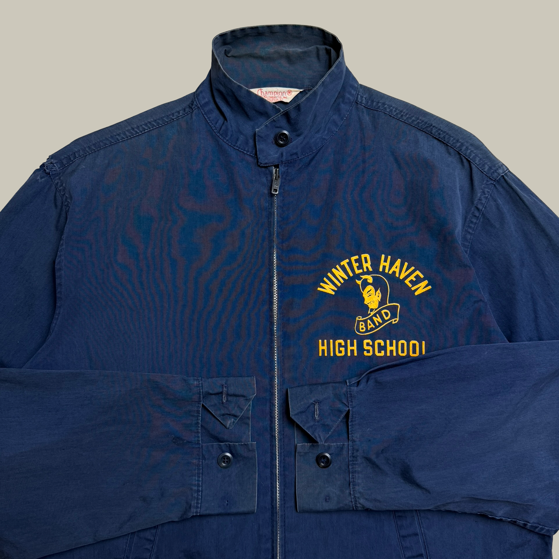 CHAMPION WINTER HAVEN HIGH SCHOOL BAND JACKET (CIRCA 1968–1971)