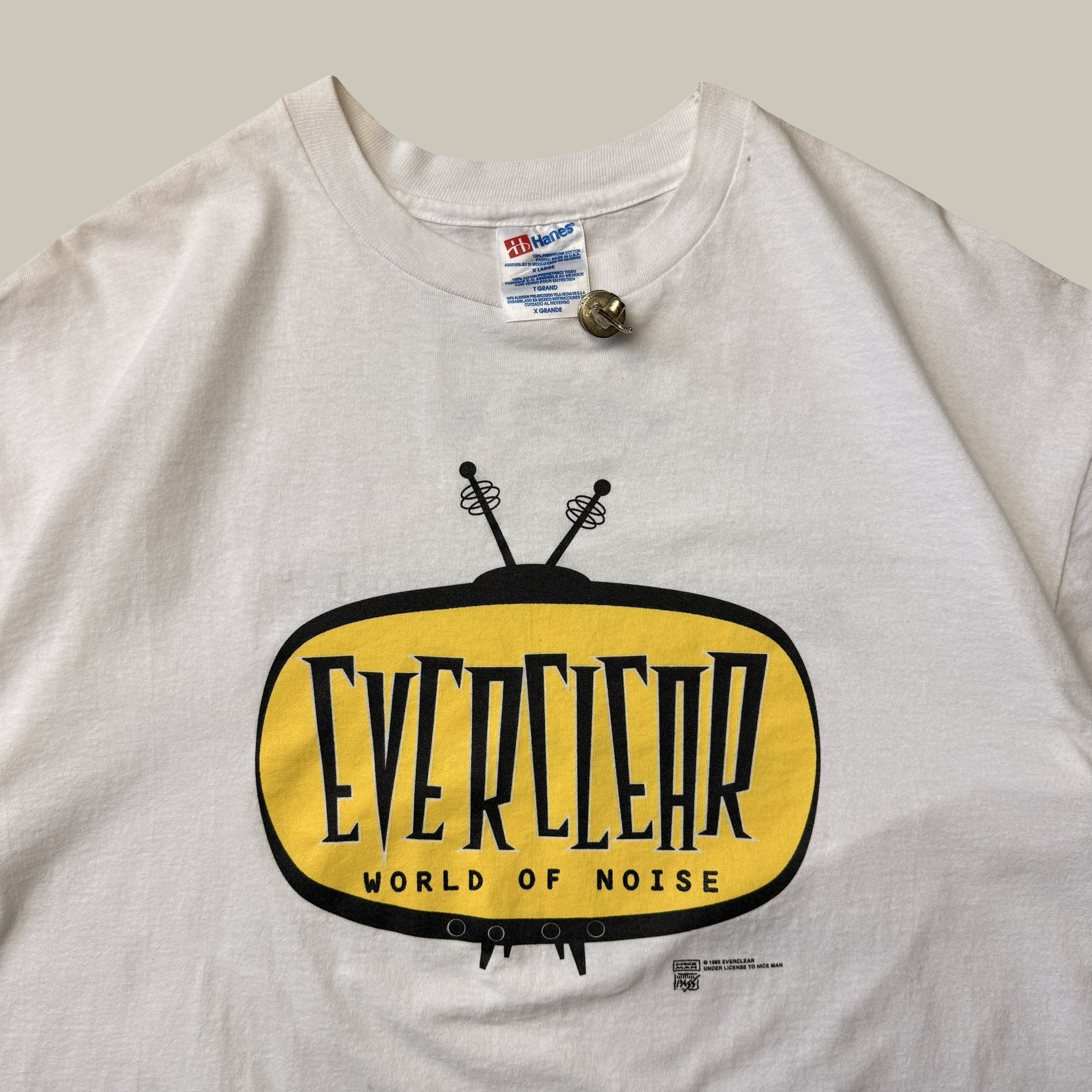 EVERCLEAR WORLD OF NOISE TOUR T-SHIRT CIRCA 1995