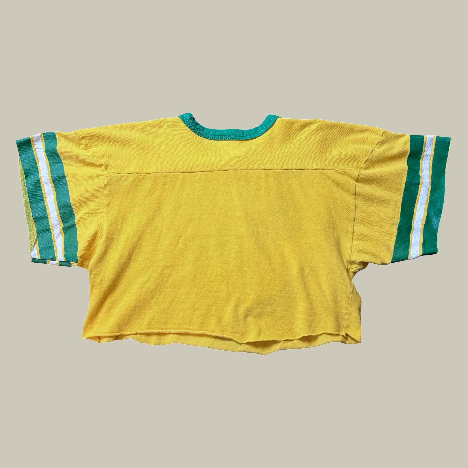 NOTRE DAME FIGHTING IRISH FOOTBALL T-SHIRT · CIRCA 1970S