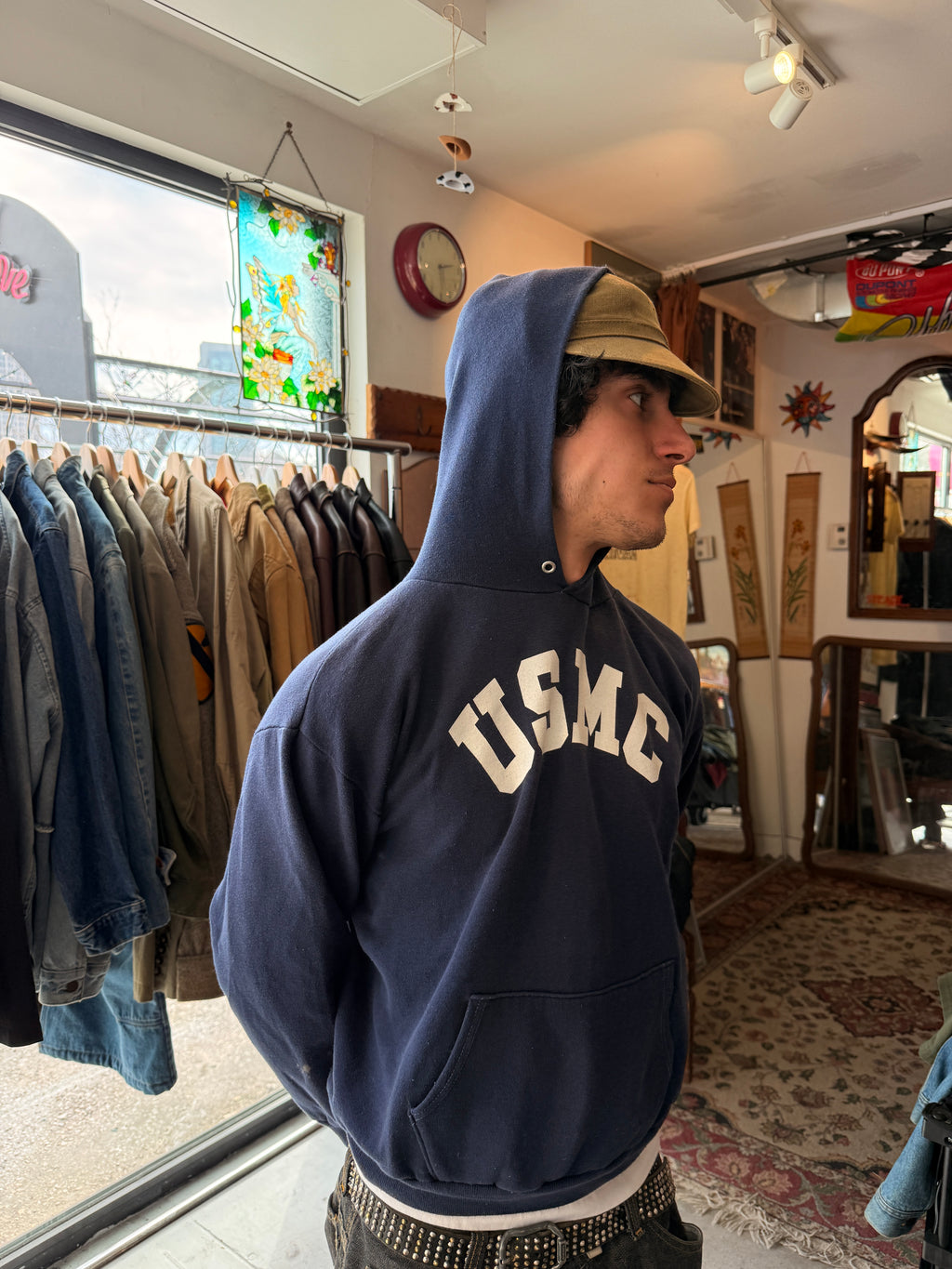 JERZEES USMC HOODIE