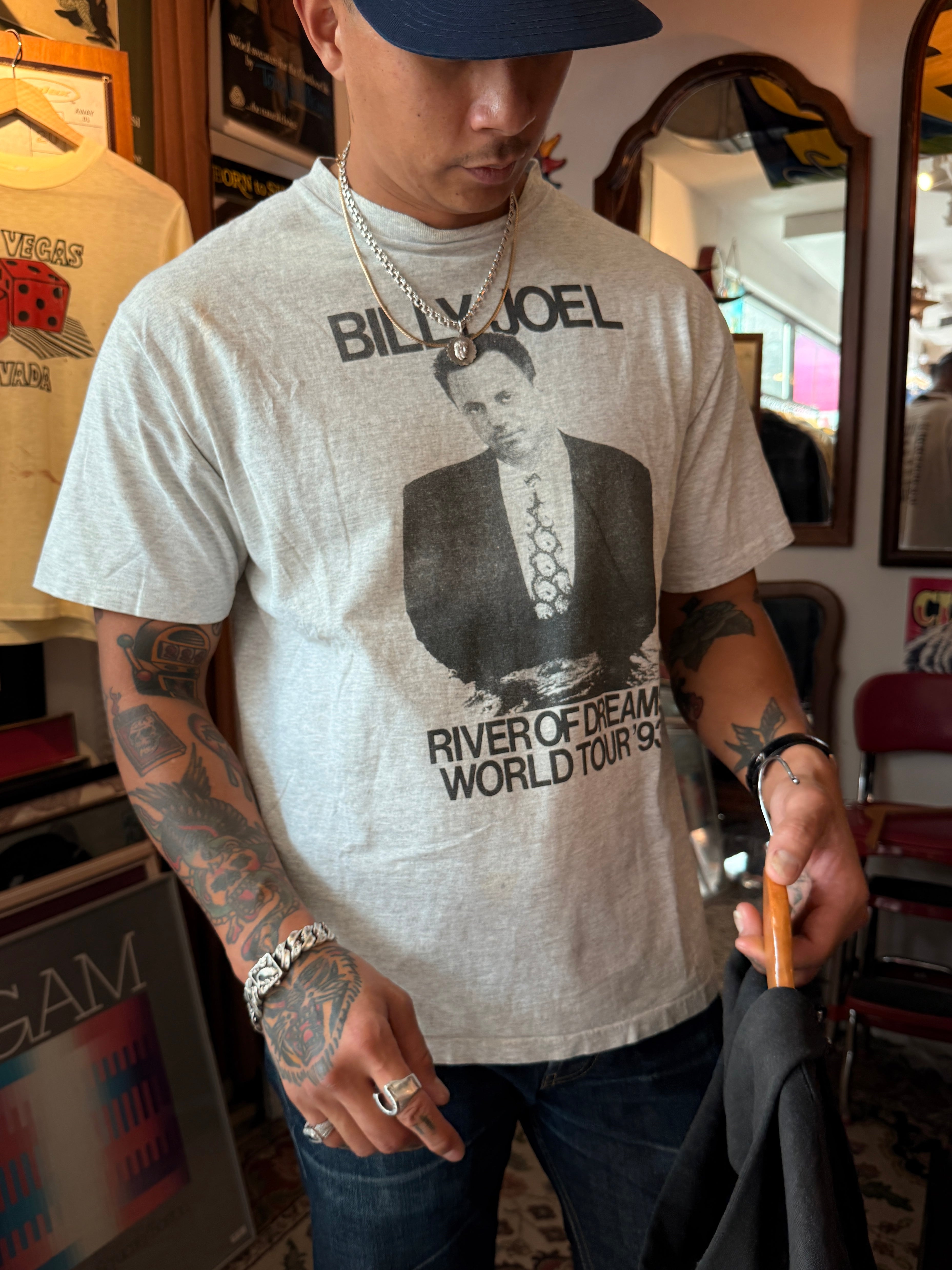 BILLY JOEL “RIVER OF DREAMS” WORLD TOUR ’93 GRAPHIC TEE
