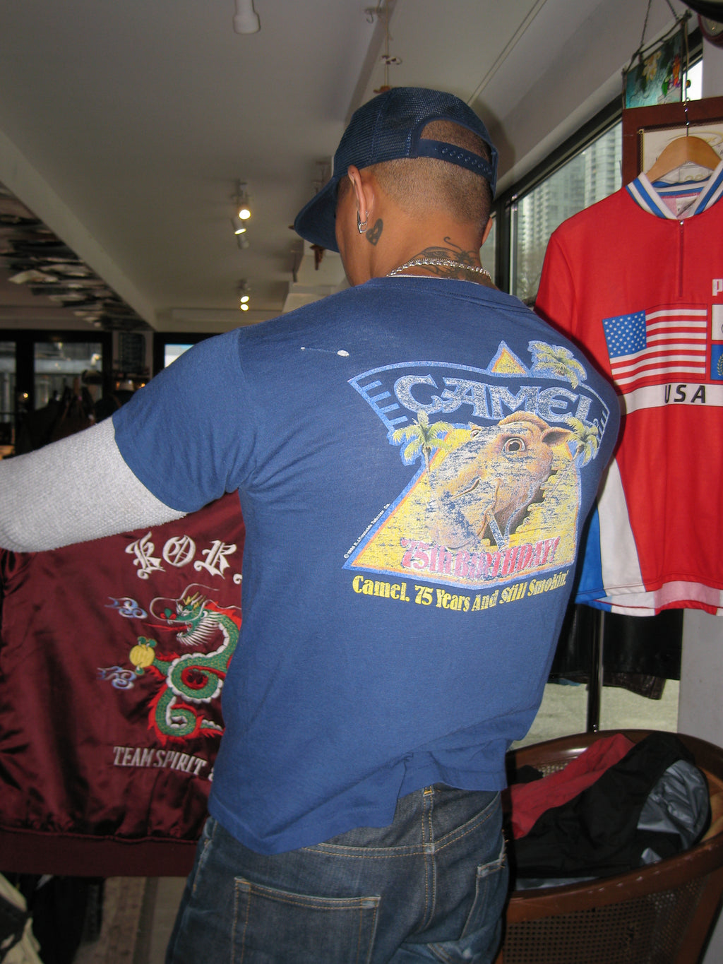 CAMEL CIGARETTES 75TH ANNIVERSARY BIRTHDAY SHIRT